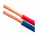 Cables eléctricos de un solo núcleo de cobre alambre de cobre de PVC